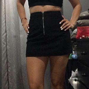 Black skirt